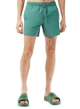 Slip de bain Lacoste Basic Vert pour Homme