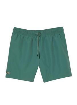 Slip de bain Lacoste Basic Vert pour Homme