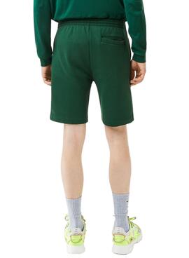 Bermuda Lacoste Jogger Vert pour Homme