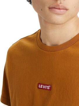 T-Shirt Levis Relaxed Baby Tab Ocre pour Homme