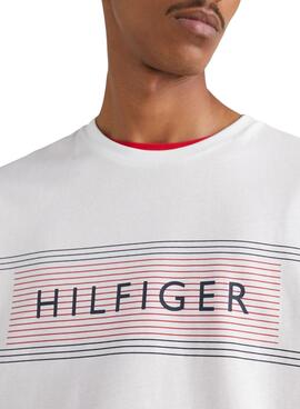 T-Shirt Marque Tommy Hilfiger Brand Love Homme