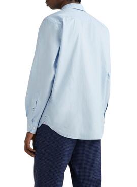 Chemise Tommy Hilfiger Core Flex Bleu pour Homme