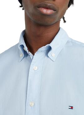 Chemise Tommy Hilfiger Core Flex Bleu pour Homme