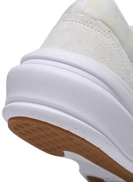 Baskets Vans Old Skool Overt Blanc Femme