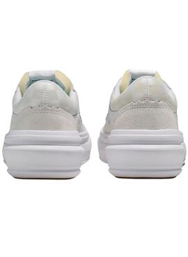 Baskets Vans Old Skool Overt Blanc Femme