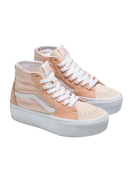 Baskets Vans UA SK8-Hi Tapered Rosa Femme