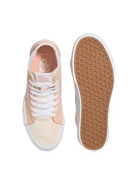 Baskets Vans UA SK8-Hi Tapered Rosa Femme