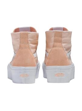 Baskets Vans UA SK8-Hi Tapered Rosa Femme