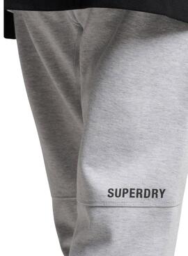 Pantalon Superdry Code Tech Gris pour Homme