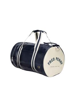 Sac à main Fred Perry Classic Barrel Azul