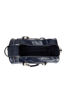 Sac à main Fred Perry Classic Barrel Azul