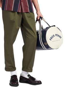 Sac à main Fred Perry Classic Barrel Azul