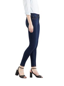 Pantalon Levis 311 Shapping Skinny Bleu Marine Femme