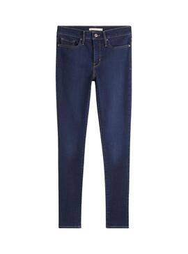 Pantalon Levis 311 Shapping Skinny Bleu Marine Femme