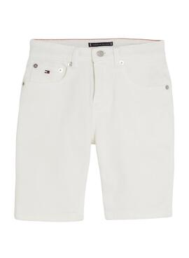 Bermuda Tommy Hilfiger Scanton Blanc pour Garçon