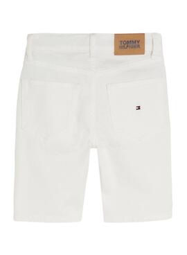 Bermuda Tommy Hilfiger Scanton Blanc pour Garçon