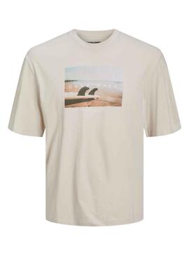 T-Shirt Jack & Jones Copenhagen Rayon de lune Homme