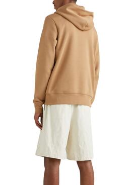 Sweat Tommy Hilfiger Curve Logo Kaki Homme