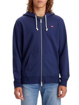 Sweat Levis New Original Bleu Intense pour Homme