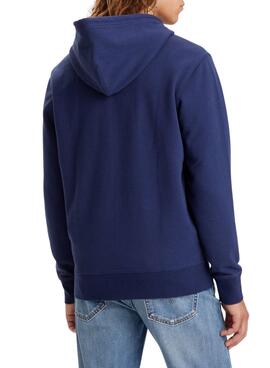 Sweat Levis New Original Bleu Intense pour Homme