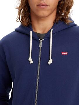 Sweat Levis New Original Bleu Intense pour Homme