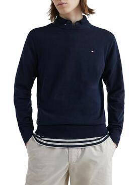 Sweat Tommy Hilfiger 1985 Bleu Marine pour Homme