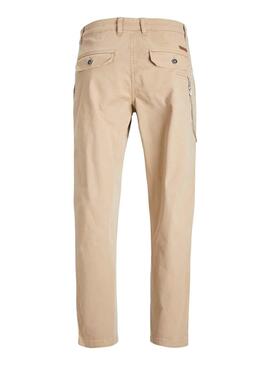 Pantalon Jack & Jones Bill Freddie Beige Homme