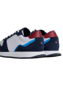 Baskets Tommy Hilfiger Runner Evo Blanc Homme