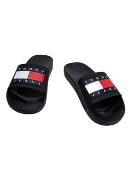 Flip flops Tommy Jeans Patch Noire pour Homme