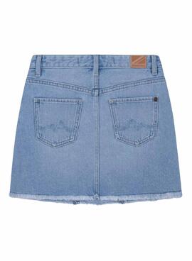 Jupe Pepe Jeans Kourtney Bleu pour Fille