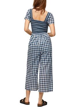 Jumpsuit Largo Pepe Jeans Brucy Bleu Marine pour Femme