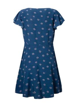 Robe Pepe Jeans Becca Bleu pour Femme