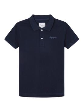 Polo Pepe Jeans Thor Bleu Marine pour Garçon