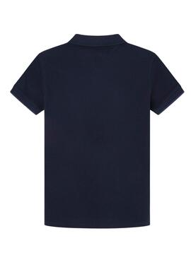 Polo Pepe Jeans Thor Bleu Marine pour Garçon