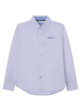 Chemise Pepe Jeans Maldon Blanc pour Garçon