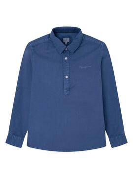 Chemise Pepe Jeans Marston Bleu pour Garçon