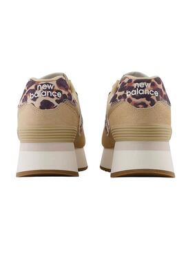 Baskets New Balance 574+ Beige pour Femme