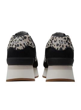 Baskets New Balance 574+ Noire pour Femme