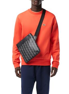Sac à main Lacoste Crossover Noire pour Homme