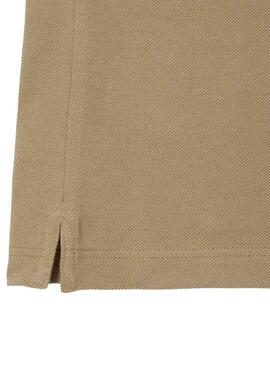 Polo Lacoste Slim Fit Beige pour Homme