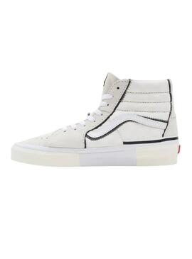 Baskets Vans SK8-Hi Reconstruire Blanc