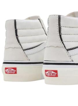 Baskets Vans SK8-Hi Reconstruire Blanc