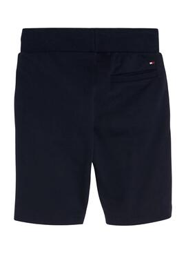 Bermuda Tommy Hilfiger Essential Bleu Marine pour Garçon