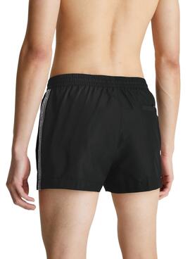 Slip de bain Calvin Klein Short Noire pour Homme