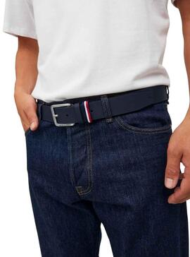 Ceinture Jack & Jones Jacespo Bleu Marine Homme