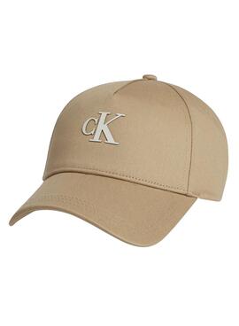 Casquette Calvin Klein Archive Beige pour Homme