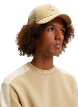 Casquette Calvin Klein Archive Beige pour Homme