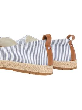 Espadrilles Tommy Hilfiger Monogram Rayures Homme