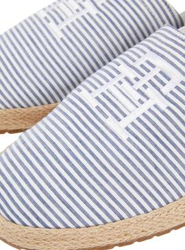 Espadrilles Tommy Hilfiger Monogram Rayures Homme