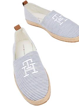 Espadrilles Tommy Hilfiger Monogram Rayures Homme